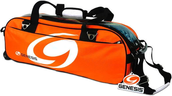Genesis Sport Triple Roller/Tote Orange 3 Genesis Sport Triple Roller/Tote Orange