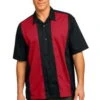 Port Authority Retro Camp Shirt Black/Red -Bowling Shop 0fb26e1c 4a7b 4ad5 92b0 1a0ddac00c7d