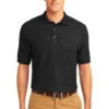 Port Authority Mens Silk Touch Polo Shirt Black -Bowling Shop 11dac375 c9dd 47e4 b883 af37f21b3f78