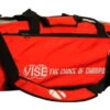 Vise 3 Ball Clear Top Roller/Tote Red