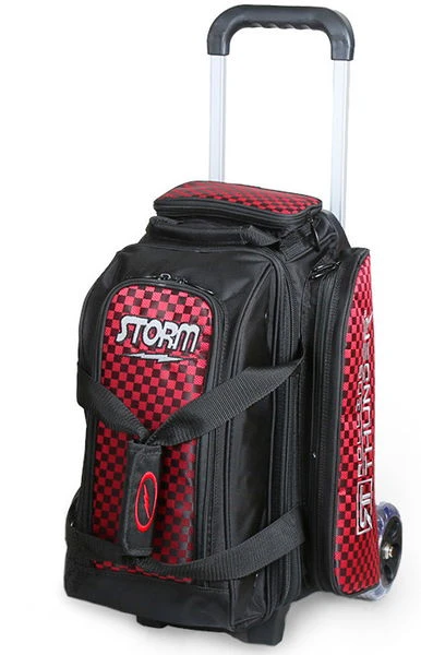 Storm Rolling Thunder 2 Ball Roller Black/Checkered Red 3 Storm Rolling Thunder 2 Ball Roller Black/Checkered Red