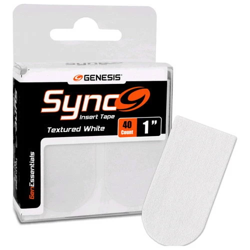 Genesis Sync White 1" Insert Tape 40ct 3 Genesis Sync White 1" Insert Tape 40ct