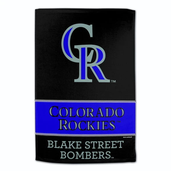 WinCraft MLB Towel Colorado Rockies 16X25" 3 WinCraft MLB Towel Colorado Rockies 16X25"