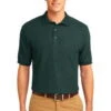 Port Authority Mens Silk Touch Polo Shirt Dark Green -Bowling Shop 63f66638 809f 41ac 9350 5a30526b6ec7