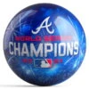 OnTheBallBowling MLB Atlanta Braves 2021 World Series Champs Fireworks Ball -Bowling Shop 979be4ac da30 425d 91af 72fd9e274831