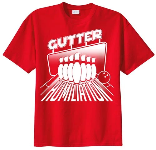 Exclusive Bowling.com Gutter Humiliation T-Shirt 3 Exclusive Bowling.com Gutter Humiliation T-Shirt
