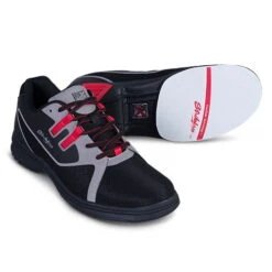 Bowling Shop 26 KR Strikeforce Mens Ignite Black/Grey/Red Left Hand