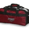 Storm 2 Ball Tote Black/Checkered Red -Bowling Shop c3f6a174 4b5d 418f 9084 5105b3b8e2ee