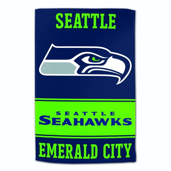 WinCraft NFL Towel Seattle Seahawks 16X25 3 WinCraft NFL Towel Seattle Seahawks 16X25
