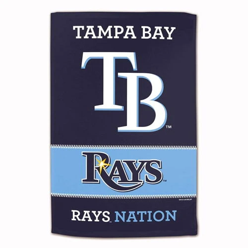 WinCraft MLB Towel Tampa Bay Rays 16X25" 3 WinCraft MLB Towel Tampa Bay Rays 16X25"