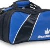 Brunswick Edge Double Tote With Shoe Pouch Blue 1 Brunswick Edge Double Tote With Shoe Pouch Blue -Bowling Shop de3187b3 d3e4 47e0 9cfc 9a17596358e6