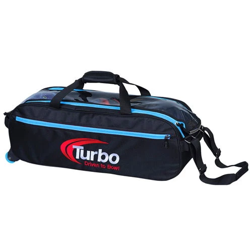 Turbo Pursuit Slim Triple Tote Blue/Black 3 Turbo Pursuit Slim Triple Tote Blue/Black