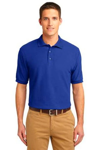 Port Authority Mens Silk Touch Polo Shirt Royal 3 Port Authority Mens Silk Touch Polo Shirt Royal