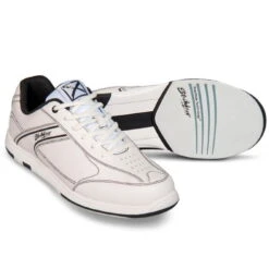KR Strikeforce Mens Flyer White/Black -Bowling Shop fbf51830 5d2f 431e 8694 073f5a108628